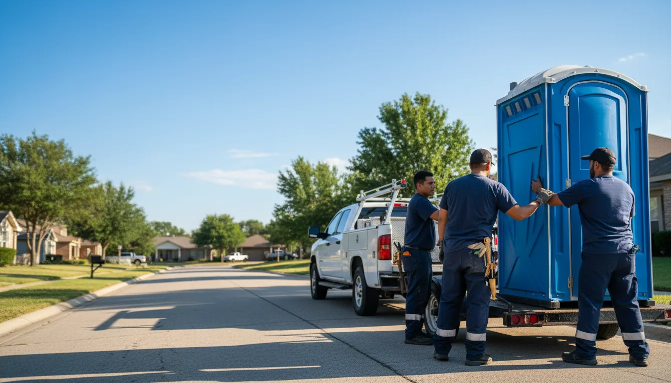 Portable Toilet Rental in Jewett, TX near me